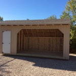 Mukwonago WI 8x20 Firewood storage shelter